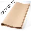 Brown Paper Rapping Sheet - (47 x 35) inches Pack of 6 & 12 & 24 & 50 - Packing Material. 