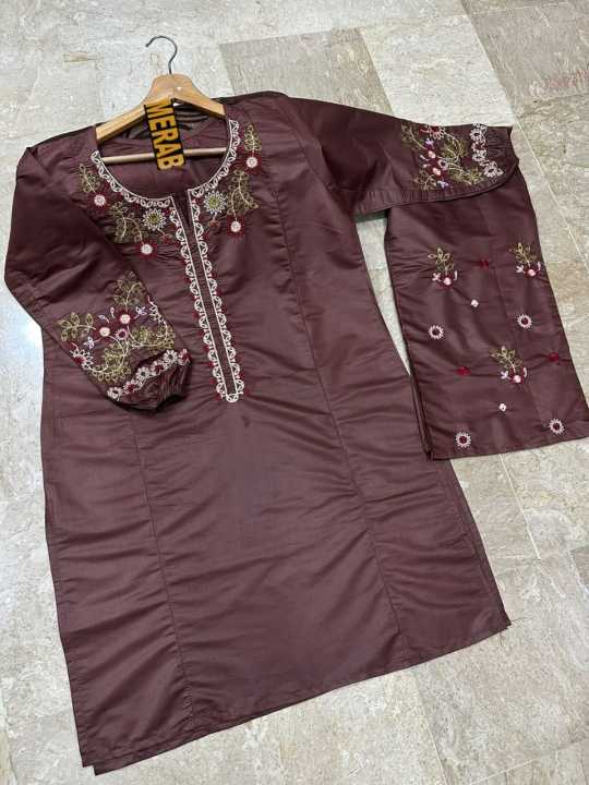 Shalwar%20Kameez%20For%20Girls%20New%20Style%20Summer%20--%20Women%20Embroidered%20Dresses%20--%202Pcs%20Suits%20For%20Girls%20Cotton%20--%20Ready%20To%20Wear%20--%202%20Pc%20Stitched%20Shirt%20&%20Trouser%20--%20Women%20&%20Ladies%20-%20Image%205