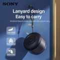 [Ready stock free shipping cod] S16 original Sony Bluetooth speaker high definition stereo outdoor high low bass long battery music meter low bass. 