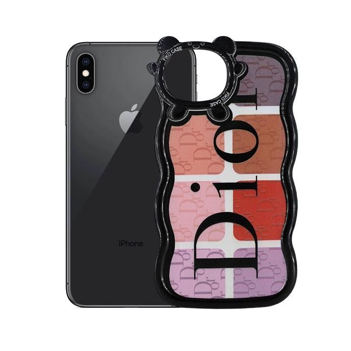 Iphone X|XS|11 Pro Fiko Ladies Fancy Back Case Protective Silicone Phone Covers, Soft Touch Silicone Pouches for Phones, Premium Silicone Mobile Covers in Pakistan