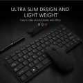 2.4G Wireless Keyboard and Mouse Combo, Ultra Slim Small Gaming Keyboard Mouse Kit Set, Portable Silent Keyboards for PC Desktop Notebook Laptop, Smart TV. 