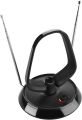 One For All Amplified Indoor Digital TV Aerial - Ready to receive Freeview and Analogue TV Signals within a range of 9 miles - HD Ready - HDTV Antenna – UHF/VHF – black - SV9143 uk import. 