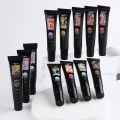 5D Pudding Nail Gel Tube Candy Emboss Painting Solid Gel Polish Translucent Gummy Jelly Gum INS Korean-Style DIY Nail Art Decor. 