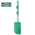 IKEA GUBBRÖRA Rubber spatula 25 CM, Plastic handle & Silicone rubber blade, white for cake decoration for BBQ – Large Size Lifestyle. 