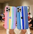 High Quality Soft Silicon Rainbow Case For Iphone 12 Pro Max Cover. 