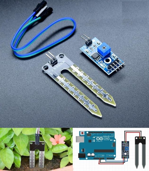Soil Moisture Meter Humidity Water Hygrometer sensor for Arduino