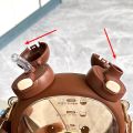Bear Water Bottle with double drinking cup large capacity cute cartoon children’s water cup.. 