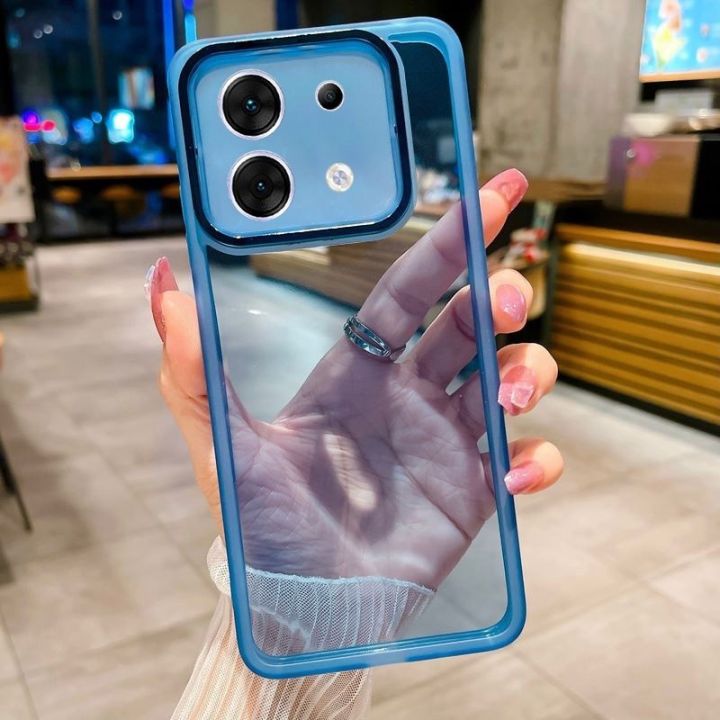 infinix Note 40 Pro+ 5G Note40 Pro Clear Candy Silicon Case Camera Protector Square Bumper Shockproof Casing Soft TPU Cover