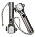 Powerful Solar LED Flashlight COB Emergency Light 4 Gear USB Rechargeable Torch Light Waterproof Solar Light for Outdoor Camping. 