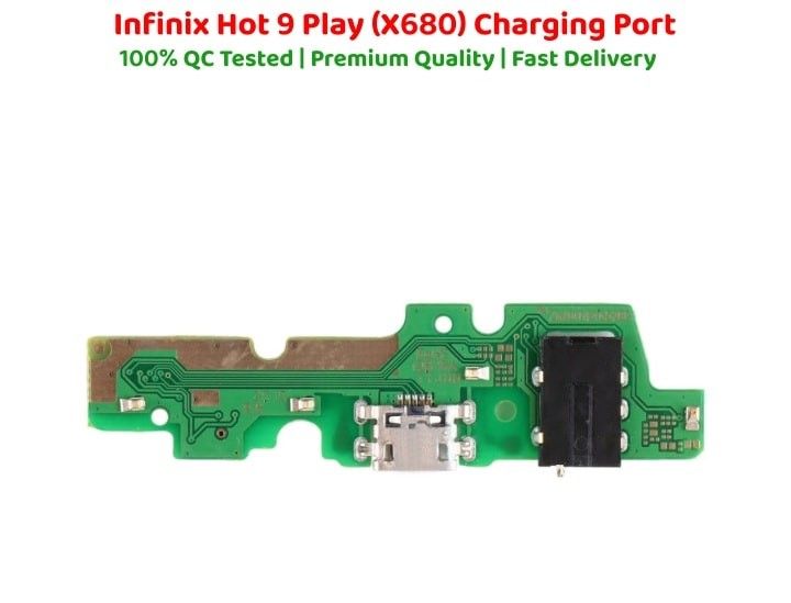 Infinix Hot 11 Play Charging Board For Charging Port Connector Replacement Spare Parts For Infinix Hot 11 Play