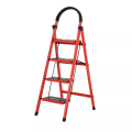 4 Step Heavy Duty Almunium Folding Ladder With Non-slip Platform Shop Easy. 