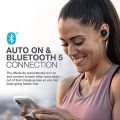 JLab JBuds Air True Wireless Signature Bluetooth Earbuds + Charging Case, Black, IP55 Sweat Resistance, Bluetooth 5.0 Connection, 3 EQ Sound Settings Signature, Balanced, Bass Boost. 