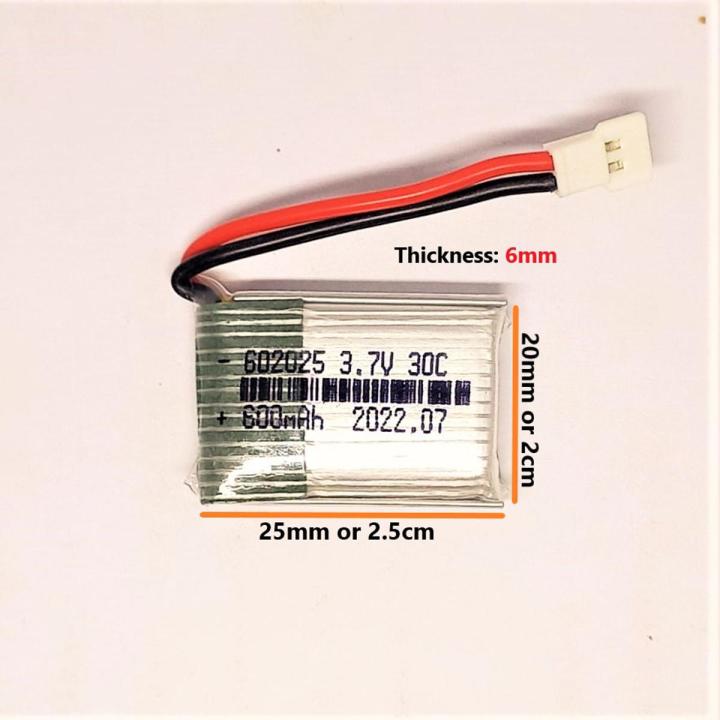 30C Original Drone Battery 500Mah, 700Mah, 1000Mah, 1100Mah - High Power High Capacity Good Fly