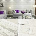 Wallpaper 70CMX77CM 1PCS Foam waterproof sticker for bedroom 3D lower prices flash sale White plain color Home Decor DIY Wall Decor Brick Stone design Living Room Kids Baby Room Bedroom Decorative Sticker Self-Adhesive Decoration. 