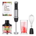 Slaouwo Hand Blender 4-in-1 Hand Immersion Blenders, Electric Hand Stick Blender with Beaker. 