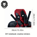 deadpool-marvel Design Laptop skins, universal vinyl scratch-resistant stickers, suitable for MAC BOOK and other notebooks, 39.0X280 cm. 
