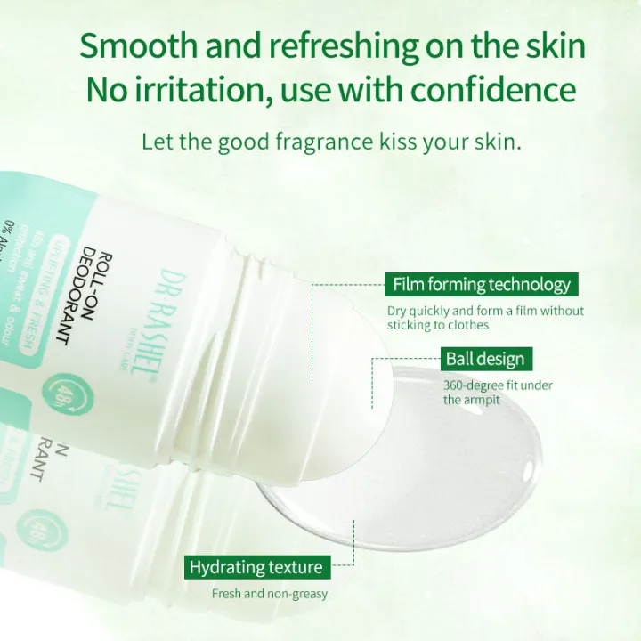 DR.Rashel%20Body%20&%20Underarm%20Care%20Uplifting%20&%20Fresh%20Roll-On%20Deodorant%2048H%20Protection%2050ml%20DRL-1890%20-%20Image%203