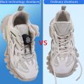 1Pair Simple Versatile Rotating Metal Wire Swivel Automatic Buckle Rope Sneaker ShoeLaces for Kids Adult No Tie Shoe Laces Quick Lock Shoestrings. 