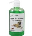 Groomer Flea & Tick Shampoo with Conditioner For Dogs, 600ml, High Quality, Flavor Choice is Available. 