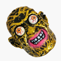 Horror Zombine Mask Cosplay Plastic Moveable Eyes Masks - Cosplay Mask with Gift. 