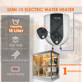 Glam Gas Water Heater | Water Heater | Geyser | Semi-Series - 1 Year Brand Warranty. 
