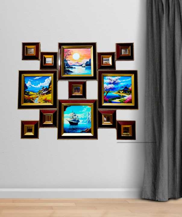 Customized Decoration frame for wall decoration| Art scenery decor items| House and office wall decor.