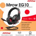 Mpow EG10 Gaming Headset for PS4,PS5,PC,Xbox One, Switch -7.1 Surround Sound Headset with Microphone – Red and Black. 