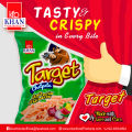 Khan Food Target Chatpata Rs.10/- Pack of 25 Pouches. 