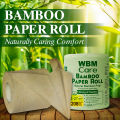 WBM Care Bamboo Tissue Paper Roll - 3-PLY | Toilet Paper Roll. 