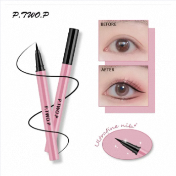 PTWOP Professional Liquid Eyeliner Cat Style Pen Long-lasting Quick Drying Anti-sweat Waterproof Smooth Matte Eyeliner Makeups