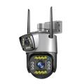 Dual Lens CCTV - 4+4MP CCTV Camera - Wifi Camera - Wifi Smart Camera - CCTV Camera Wifi - Smart Camera Wifi - CCTV Wifi - Outdoor Security Cameras - Outdoor CCTV Camera - Outdoor Camera Wifi - Camera CCTV - Security Camera For Home Wifi. 