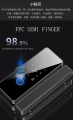 Tuya APP Glasses Fingerprint Lock Bluetooth Smart Glass Door serratura elettronica biometrica 13.56Mhz RFID Remote Control Unlock Smart Fingerprint Lock with Attendance Management, Quick Recognition, Multiple Unlocking Methods for Glass Wooden Door. 