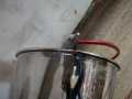 Mirror Finishing Bucket Balti With Lid 10 Liters Stainless Steel. 