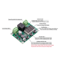 DC Voltage Protection Module High Voltage Under Voltage Battery Disconnect Output Protection Board. 