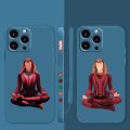 【Naughty Lui】Case for iPhone 14 13 11 12 Pro XS Max X XR 7 8 6 6S Plus Mini SE2 SE Liquid Silicone Phone Cases Scarlet Witch Wanda Maximoff. 