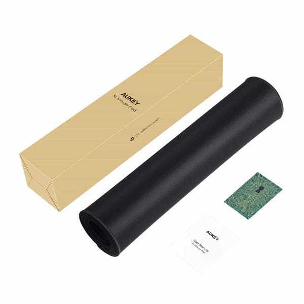 AUKEY%20Gaming%20Mouse%20Pad%20Large%20XXL%20(900%20X%20400%20X%203%20MM)%20Thick%20Extended%20Mouse%20Mat%20Non-Slip%20Spill-Resistant%20Desk%20Pad%20with%20Special-Textured%20Surface,%20Anti-Fray%20Stitched%20Edges%20for%20Keyboard,%20PC%20-%20Black%20-%20Image%204