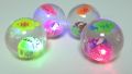 Pack Of 2 Led Flashing Luminous Ball Rubber Bouncing Ball. 