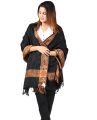 Kashmiri Shawl For Girls Wool Shawls Warm Shawl Winter Shawl Chader Dupattas, Stoles & Shawls Blue-Black-Brown-Golden-Red. 