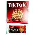 TikTak Wafer Sticks Chocolate Rollies (1Box in 15pcs). 