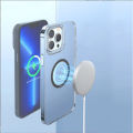 3 in 1 Infinix Hot 50 Pro Acrylic Phone Case For Infinix Hot 50 Hot 50i 40i 40 Pro Casing With Magnetic Wireless Charging Sticker +Full Coverage Tempered Glass Screen Protector. 