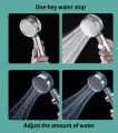 Original Polished Chrome Shower Head Box Packed- Hydro Jet Vortex Shower Head Filter Turbo Spa Handheld 360° Power Propeller Fan Cleaner For High pressure Hydro Jet Water. 