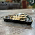 Pizza Pan, Slice Pizza Pan With Steel Lid | Baking Pan | Pizza Pan Baking Tray |  High Quality Pizza Pan Non Stick | Premium Non Stick Pizza Pan | 1PCS. 