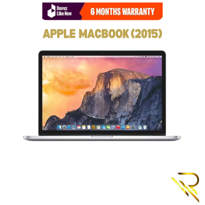 Apple MacBook Pro 2015 (A1398) - 15.4" Retina Display - Intel Core i7 Processor - 16GB RAM DDR3 - (128GB SSD TO 512GB SSD) - 2GB GC - Daraz Like New - RAPPLE STORE