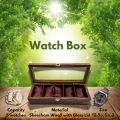 KRAFTS Store | Wooden Watch Box - Watches box for Men. 