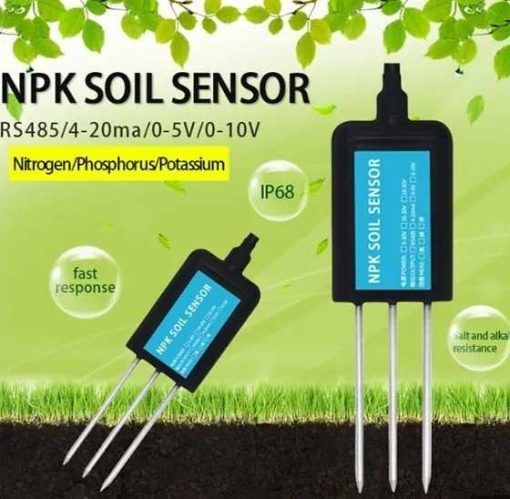 Soil NPK Sensor Probe For Agricultural Nitrogen Phosphorus Potassium Kit
