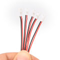 5Pairs  Micro JST GH 1.25 2-Pin to 6-pin Male&Female Connector plug with Wires Cables. 