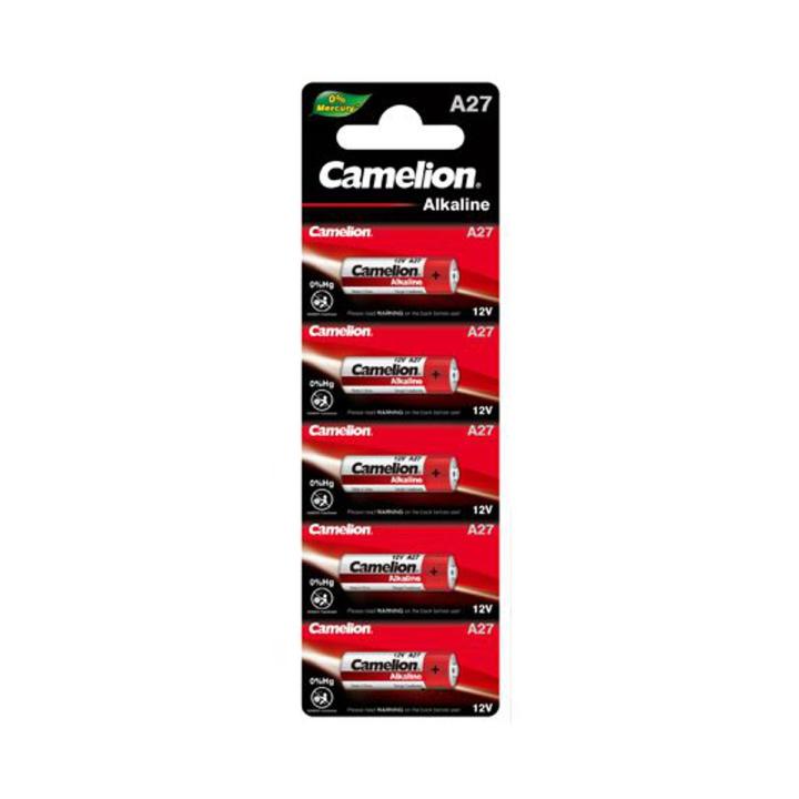 5er-Pack Super Alkaline Batterien 27A / GP27A – 12V, 0,4 Ah – Für Alarmanlagen, Garagentoröffner & Mehr