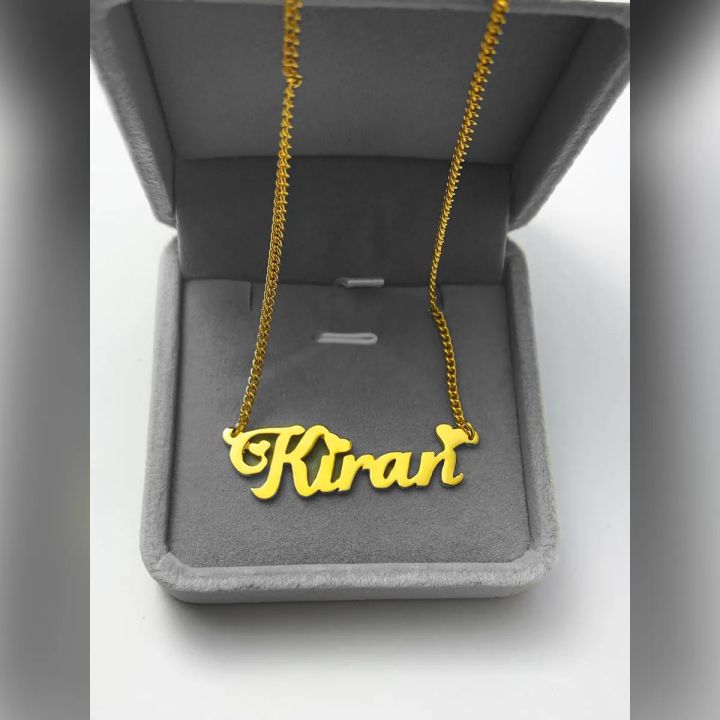 Kiran name pendant discount