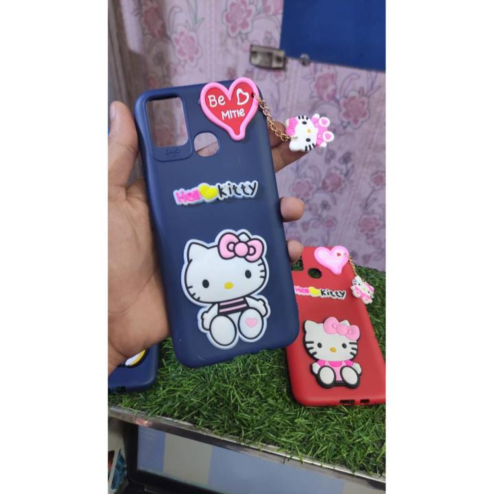 Infinix Smart girls back cover_Hello kitty/Mickey mouse case_Girls