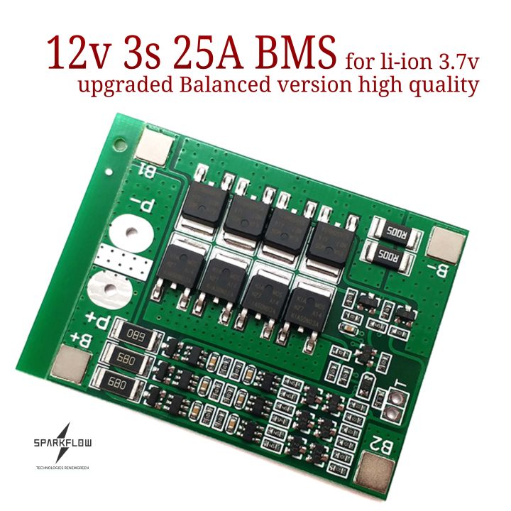 3S 25A BMS Li-ion 18650 BMS PCM battery protection 3S 60A BMS balanced Protection Charging Board 12v bms 12.6 to 11.1 lithium ion battery 3.7v BMS 18650 Li-ion Lithium Battery 3S 25A Li-ion 18650 BMS PCM Battery Protection Board Balance BMS 18650 Li-ion